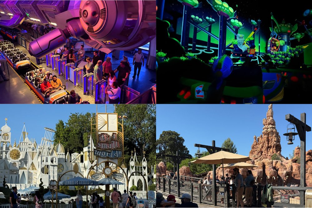 Disneyland Park - Rides Eligible for Lightning Lane Multi Pass