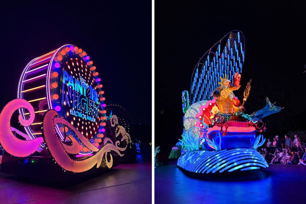 Paint the Night Parade at Disneyland Park in California