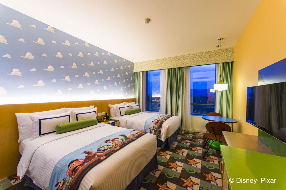 中国 上海ディズニー ホテル 公式 トイ・ストーリーホテル　客室