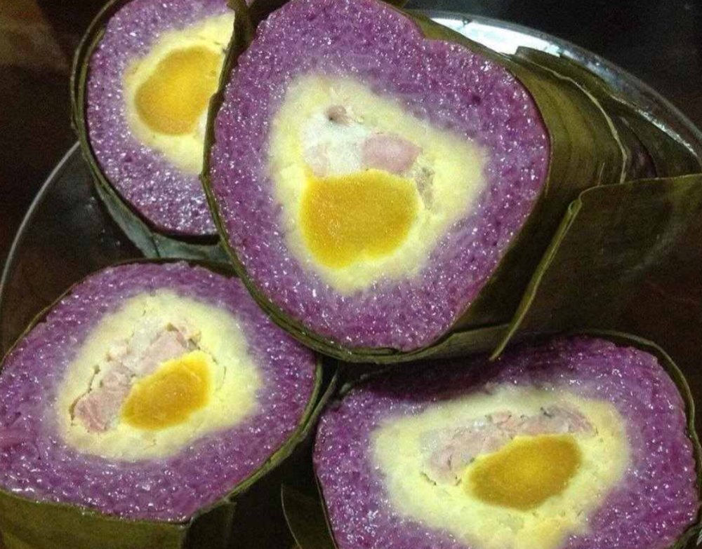 Bánh Tét Lá Cẩm Cần Thơ – Sắc Màu Ngày Tết