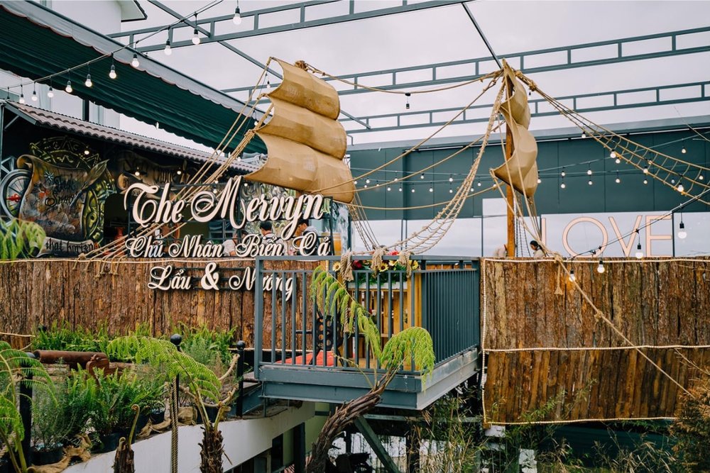 The Mervyn - Chủ Nhân Biển Cả - Quán Lẩu Nướng View Đẹp Nhất Nhì Đà Lạt