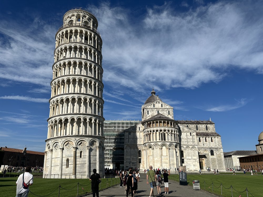 Leaning Tower of Pisa on a day trip from Florence
