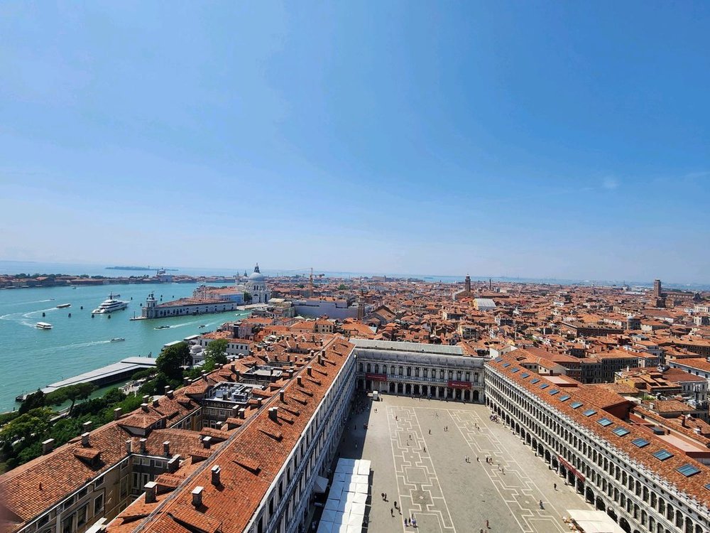 A view from St. Mark’s Bell Tower