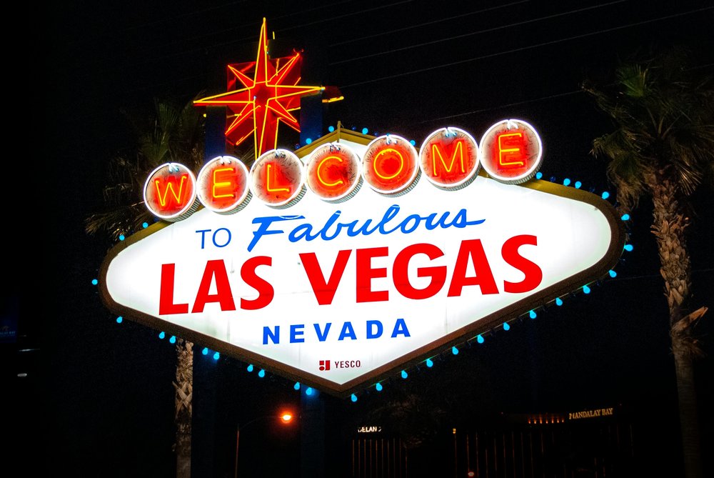 The Welcome to Fabulous Las Vegas sign
