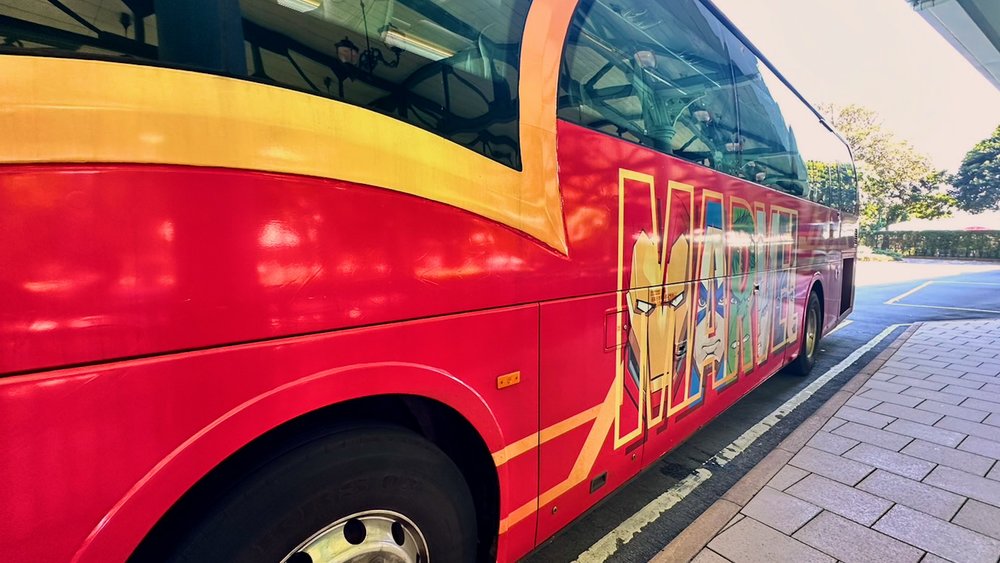 ディズニー・エクスプローラーズ：ロッジの宿泊体験談　バス