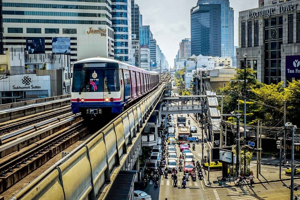 Di Chuyển Bằng BTS Và MRT Ở Bangkok