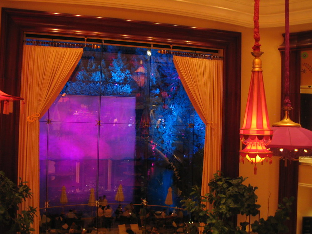 A vibrant indoor view of the Lake of Dreams