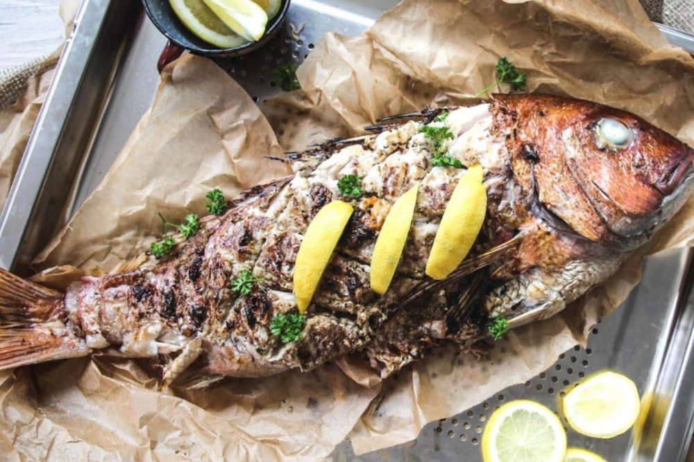 Fihunu Mas - Cá Biển Nướng Cay Kiểu Maldives