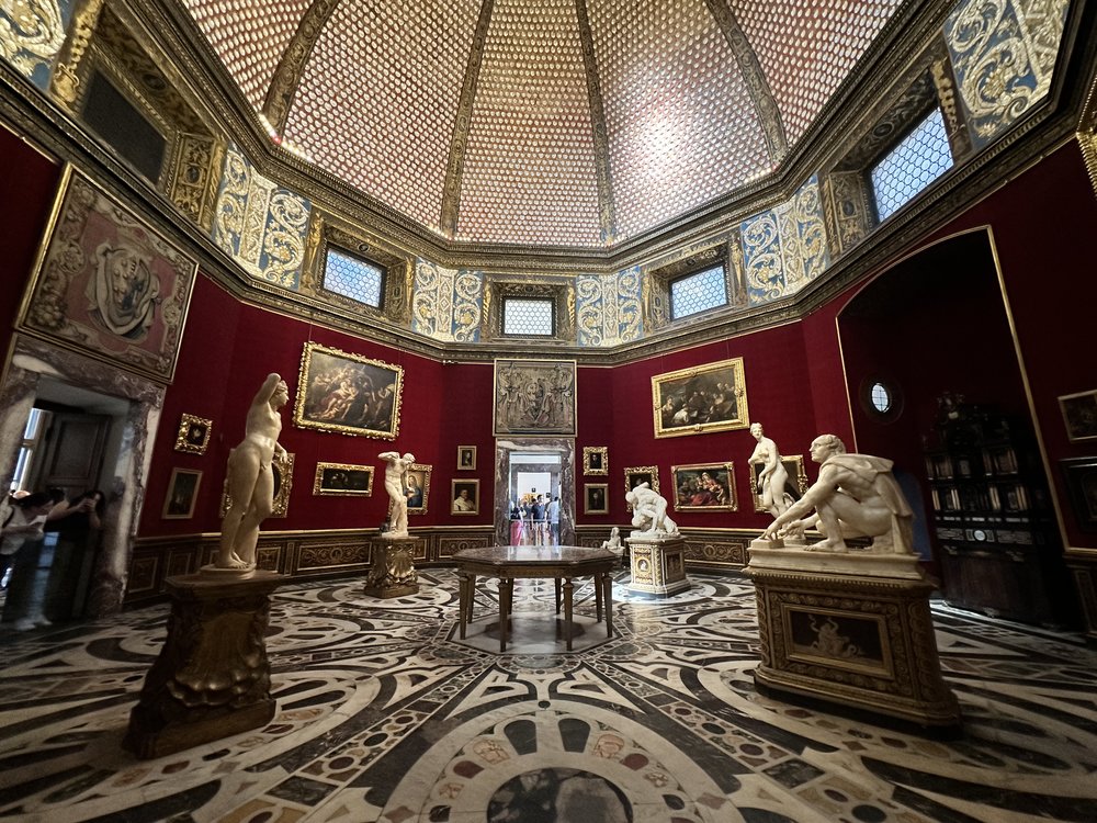 The Tribune Room at the Uffizi Gallery Museum 