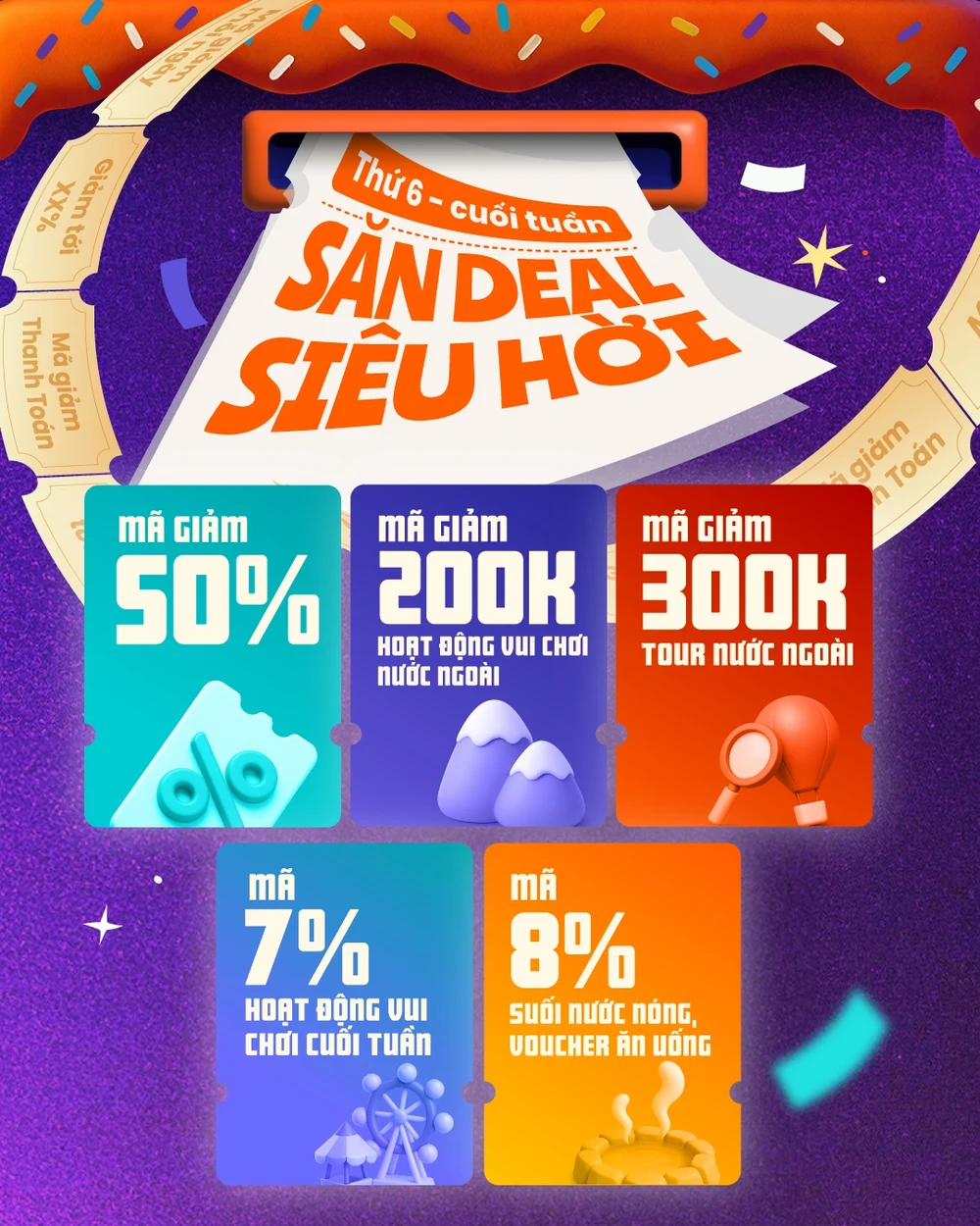 Mã giảm giá Klook cuối tuần