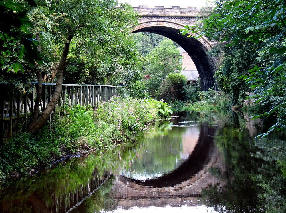 The Water of Leith, Dean Village / Photo Credit: Spencer Means on Flickr
