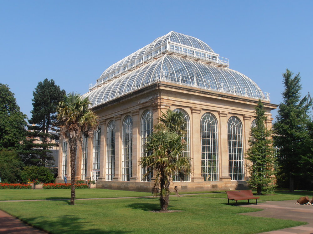 The Palm House at the Royal Botanic Garden / Photo Credit: Ham II on Wikimedia Commons