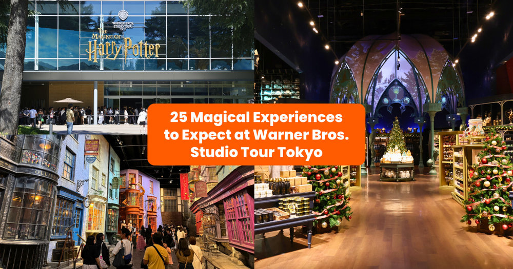 group of people posing in front of hogwarts express