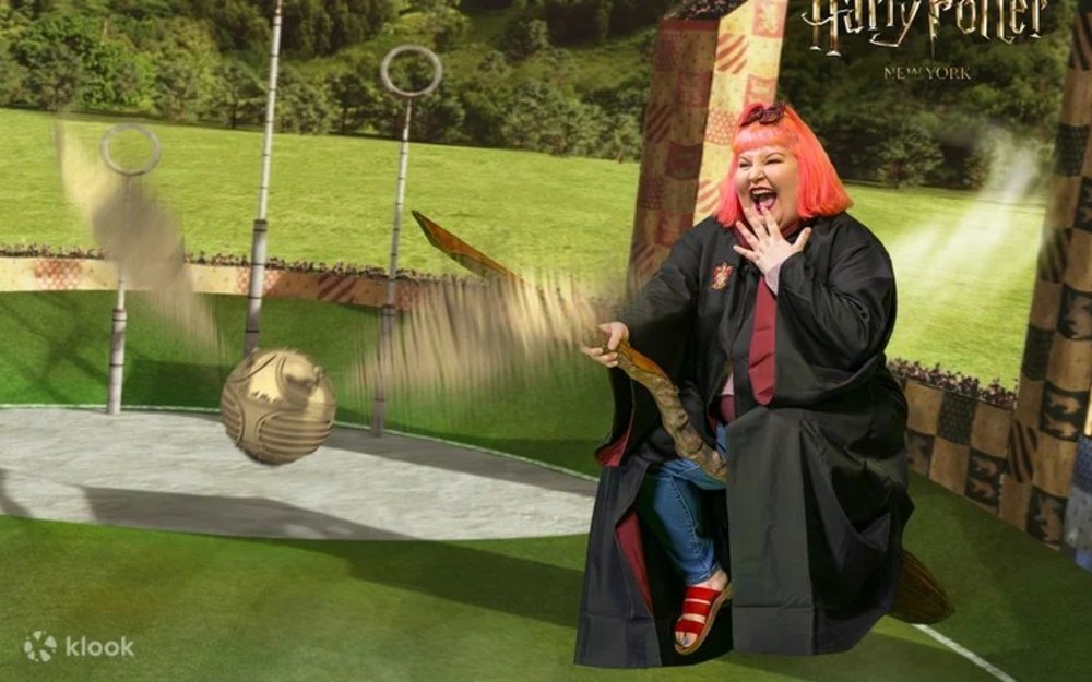 Harry Potter Shop NYC- Fly a Broomstick Experience