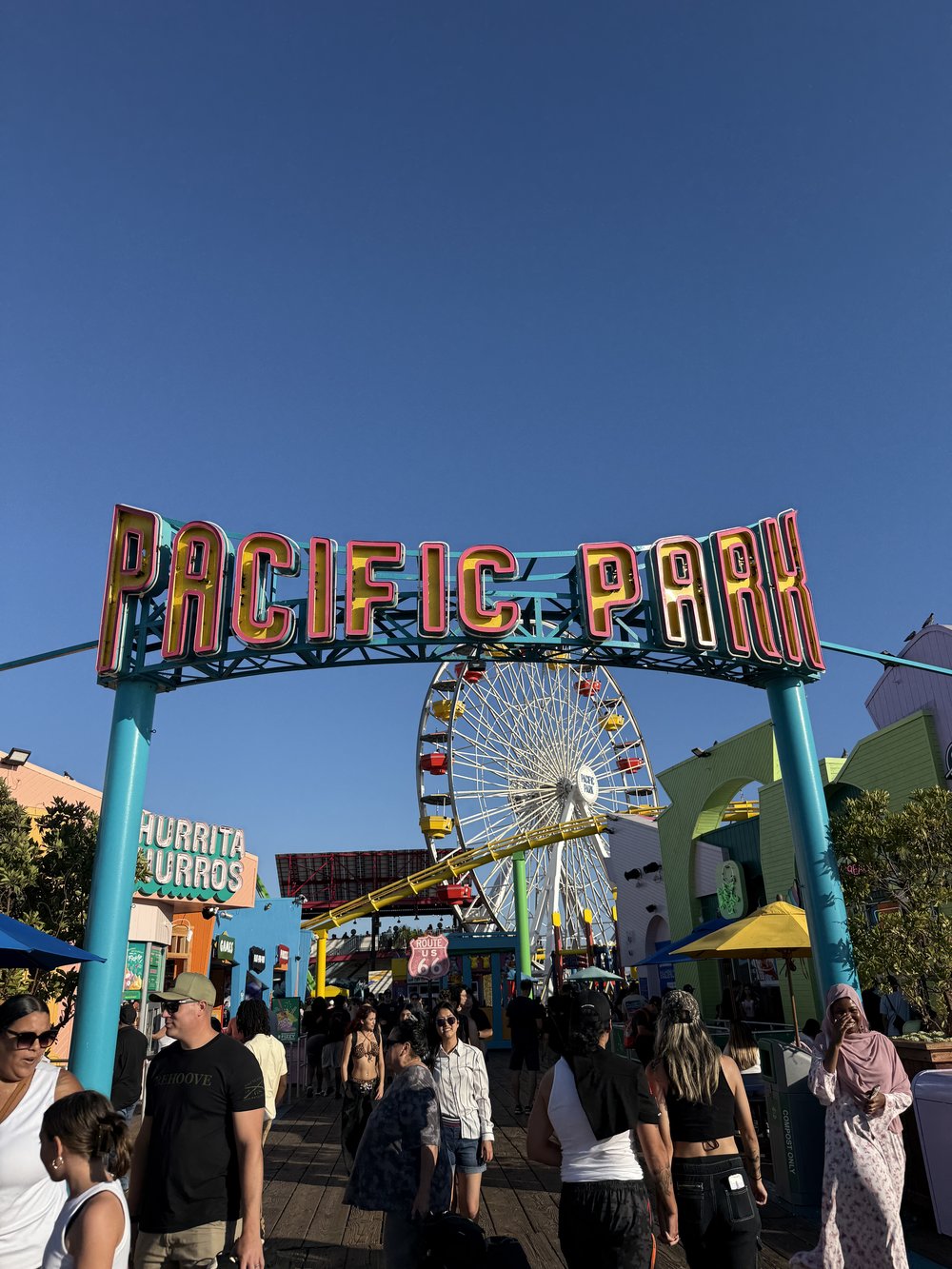 Los Angeles Itinerary for First Timers - Santa Monica Pier Pacific Park