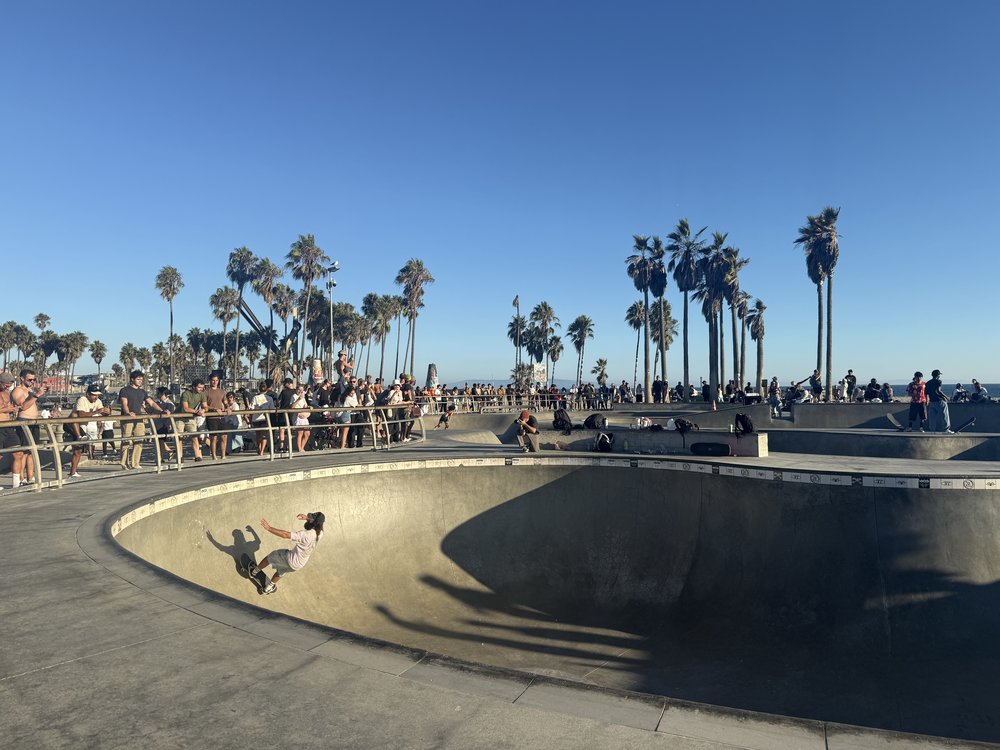 Los Angeles Itinerary for First Timers - Venice Skatepark