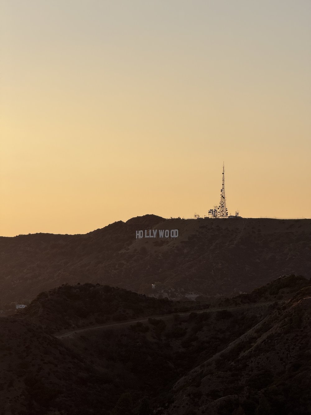 Los Angeles Itinerary for First Timers - View of Hollywood Sign from Griffith Observatory