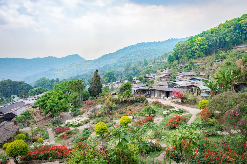 Làng Doi Pui Hmong Hill Tribe Village