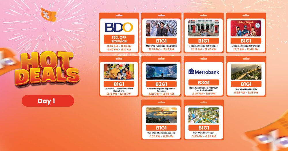 hot deals to watch out for in klook travel fest 2025