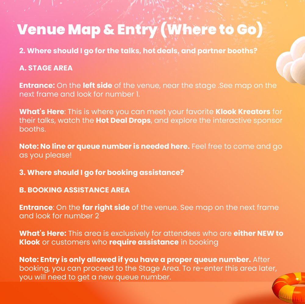 frequently asked questions of klook travel fest