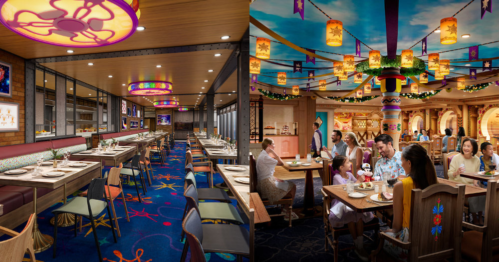 Disney Adventure Pixar Market Restaurant or Enchanted Summer Restaurant klook my