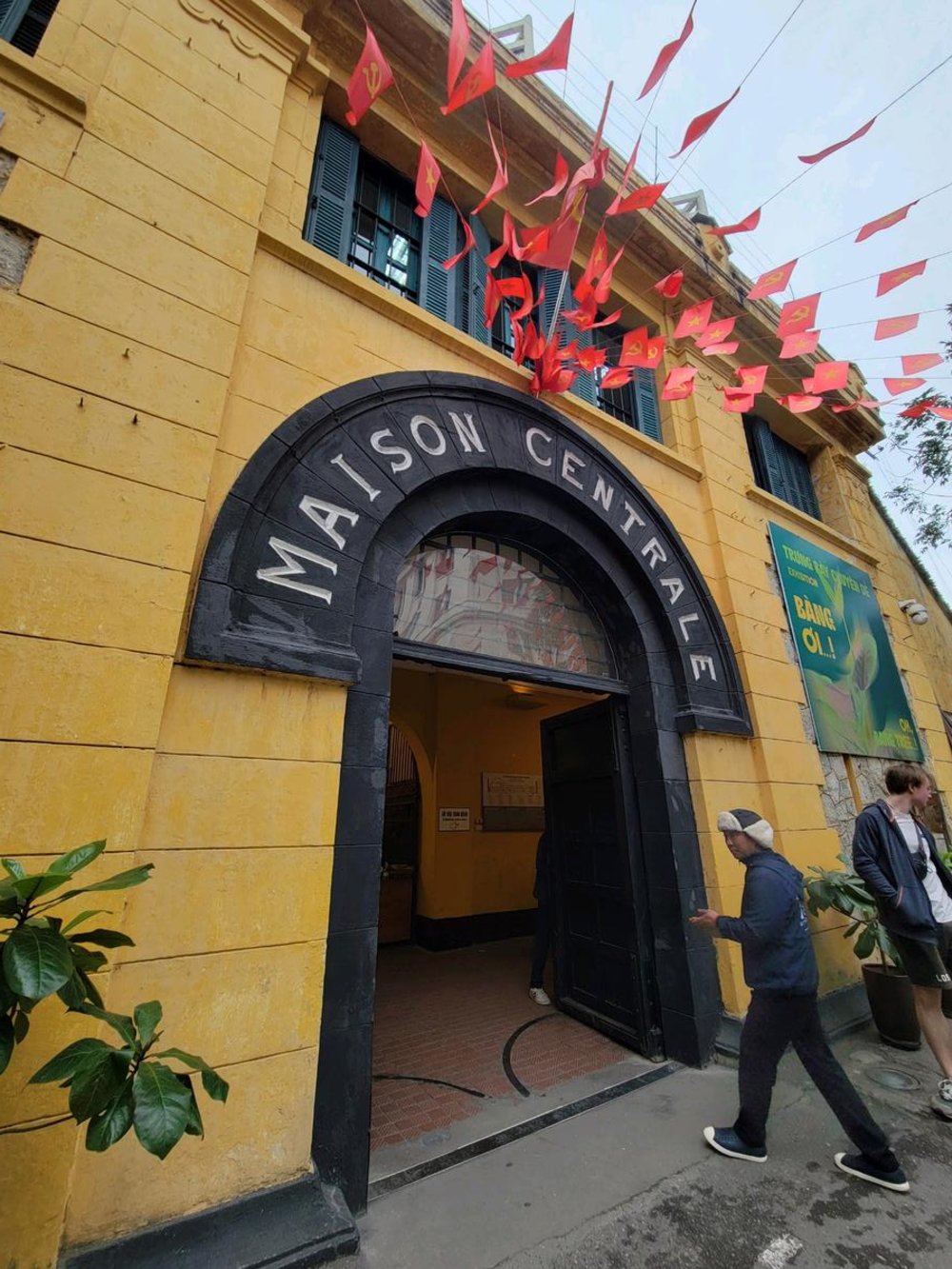 The entrance of the prison museum