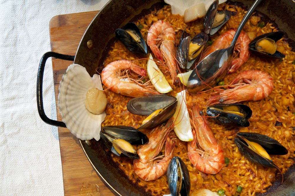 One of the most famous Spanish cuisines, Paella