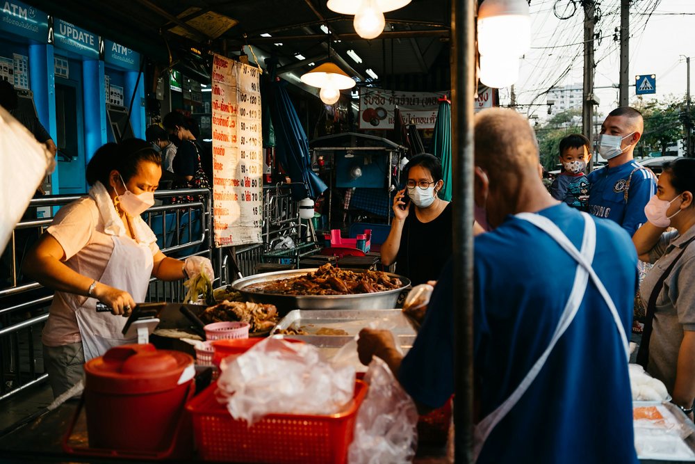 Street food vendor in Thailand