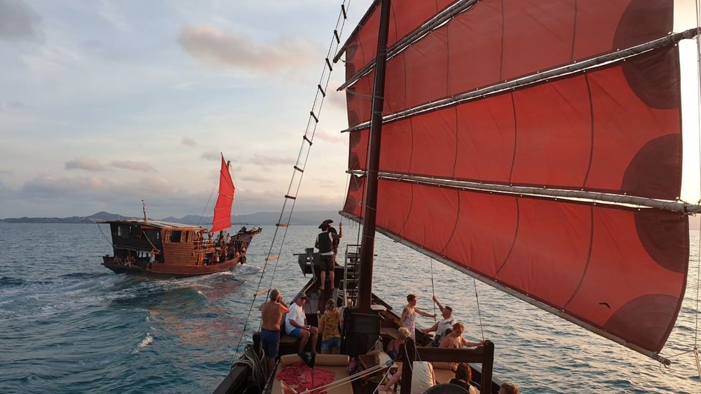 Sunset cruise in Koh Samui