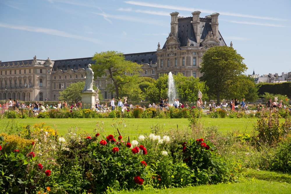 A view of Pavillon de Flore from the Tuileries Gardens / Photo Credits: Norio Nakayama on Flickr