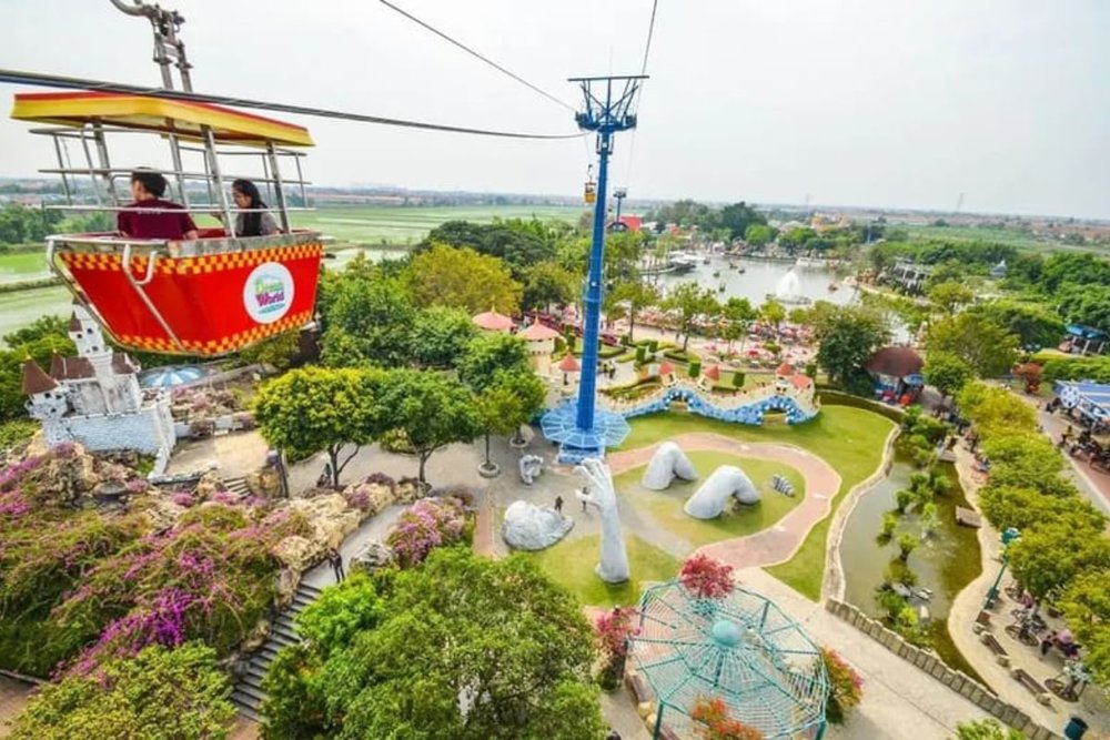 Cáp Treo Dream World Bangkok - Trải Nghiệm Không Thể Bỏ Lỡ
