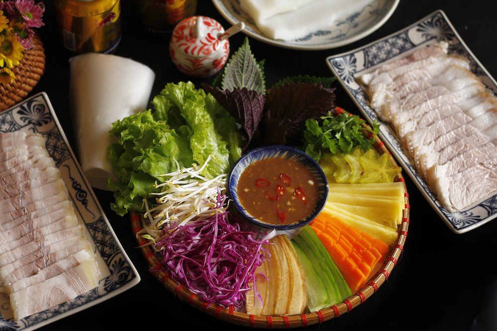 Bánh Tráng Cuốn Thịt Heo - Đậm Đà Hương Vị Đà Nẵng