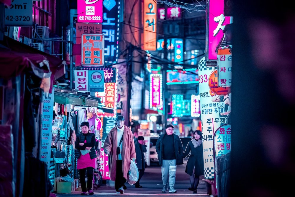 Dạo Phố Đêm Seoul 