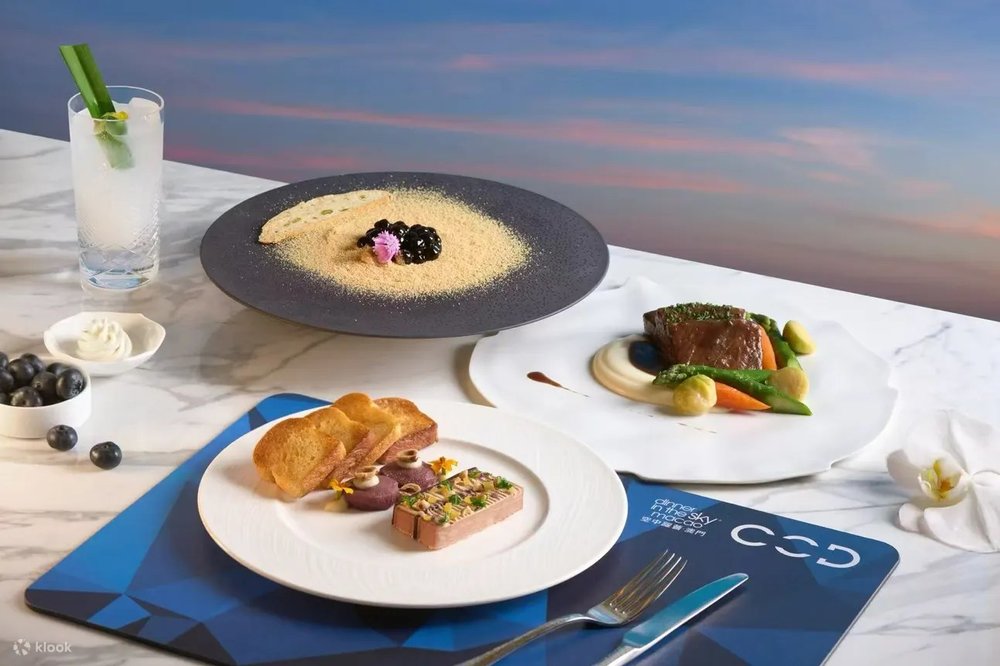 澳門空中躍薈, Dinner In The Sky, 澳門自助餐
