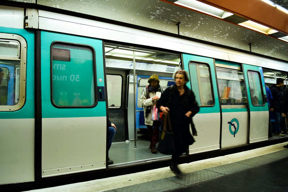 Riding the Paris Metro