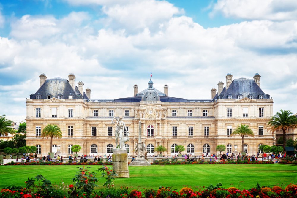 Luxembourg Gardens in Paris, France