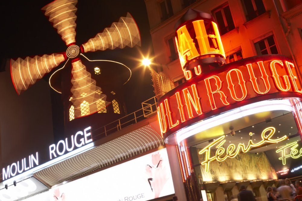 Moulin Rouge in Paris, France