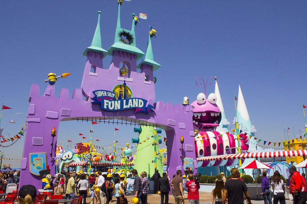 Despicable Me Minion Mayhem area