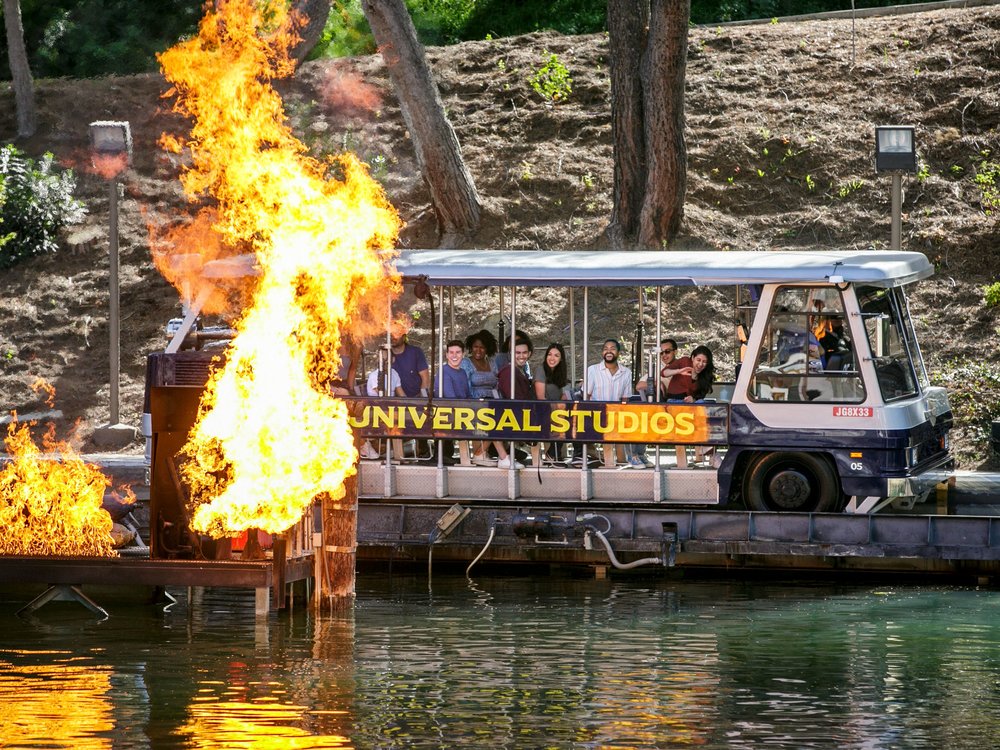 A set at the Universal Studios Studio Tour