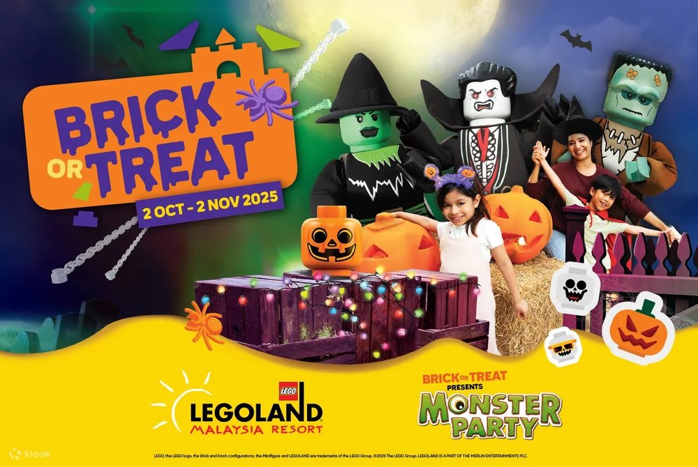 Brick-or-Treat Monster Party LEGOLAND Malaysia Resort Klook MY