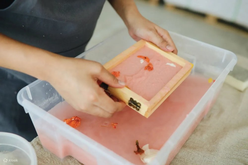 Paper Making Workshop in Singapore