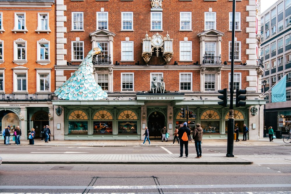 Fortnum & Mason London from the outside
