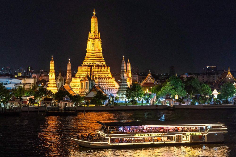 Meridian Cruise - Trải Nghiệm Du Thuyền Sang Trọng Giữa Sông Chao Phraya