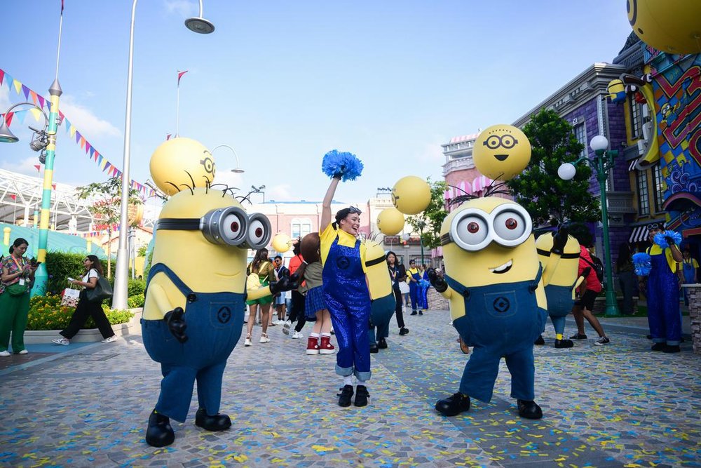 Universal Studios (USS): Sống Lại Tuổi Thơ Với Các Vùng Đất Điện Ảnh 