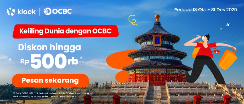 Banner Promo OCBC Klook
