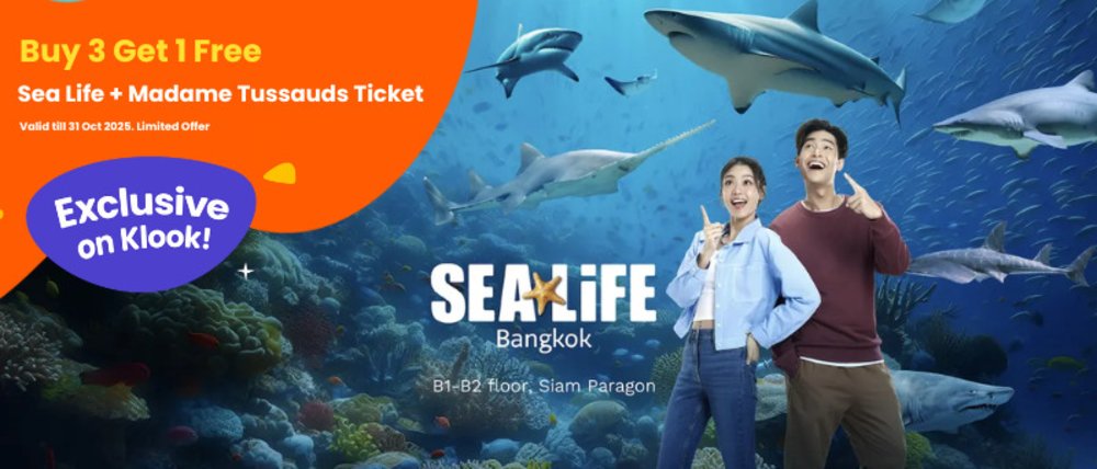 Sealife Bangkok Ticket offer