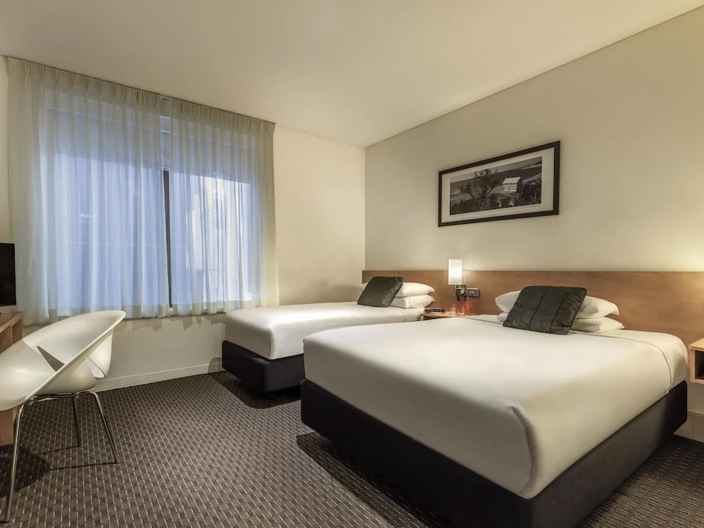 A Standard Double room in Ibis Melbourne