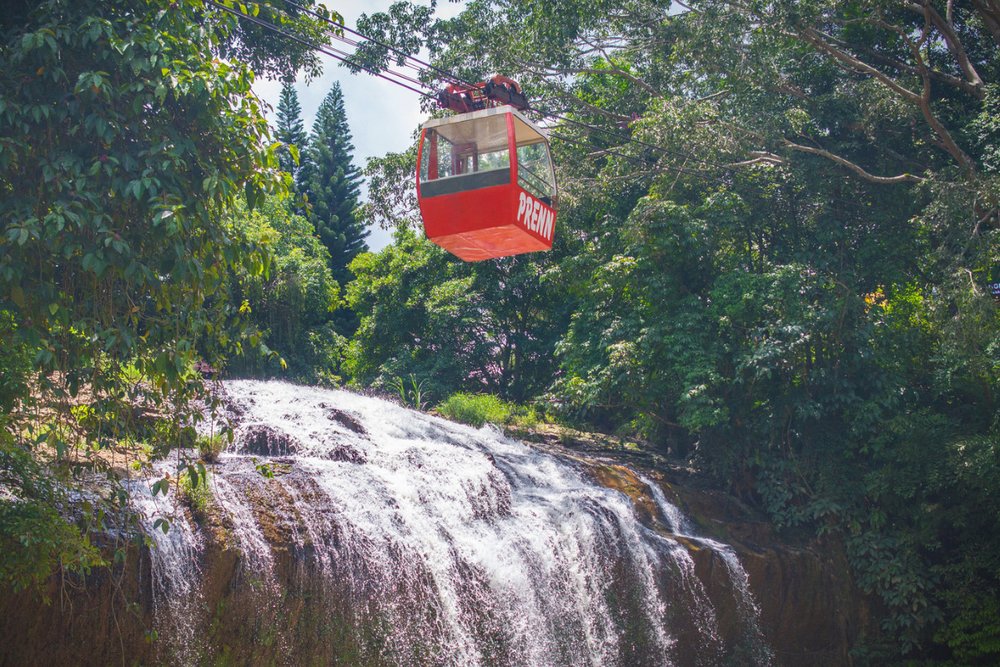 Đi Cáp Treo Xuống Thác - Ngắm Prenn Từ Trên Cao