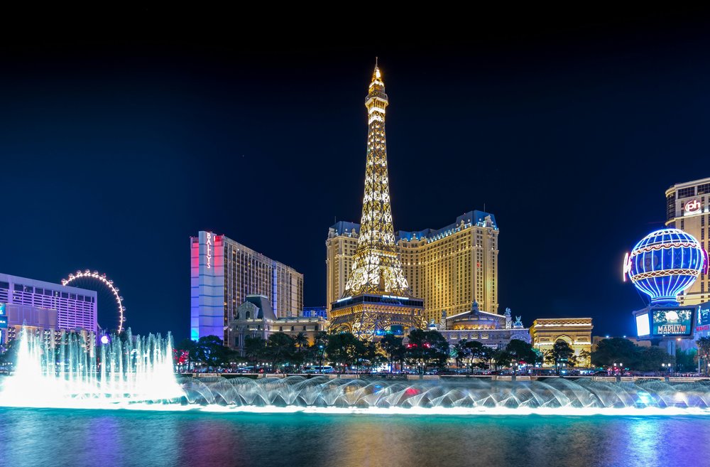 The Dancing Fountains of Bellagio