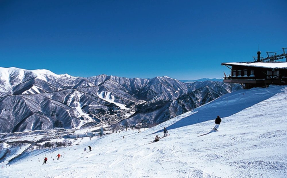 Slopes at the Naeba Ski Resort